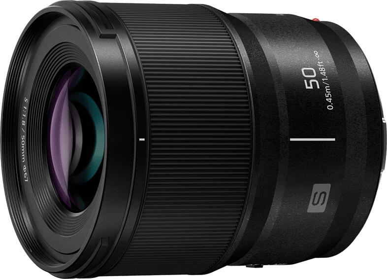 Panasonic Objektiv LUMIX S 50mm f1.8 Schwarz für L-Mount
