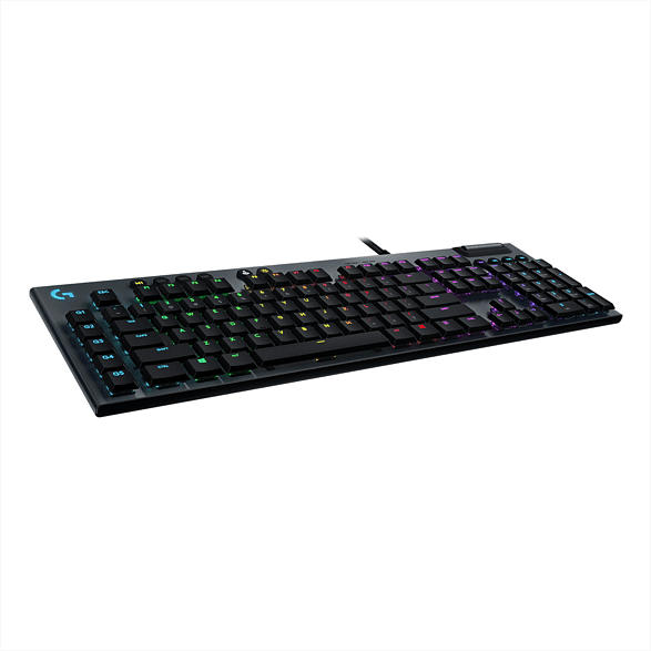 Logitech Gaming Tastatur G815 Lightspeed, mechanisch, GL Tactile, Lightsync RGB, USB, Schwarz