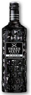 THREE SIXTY VODKA BLACK42 42%1L