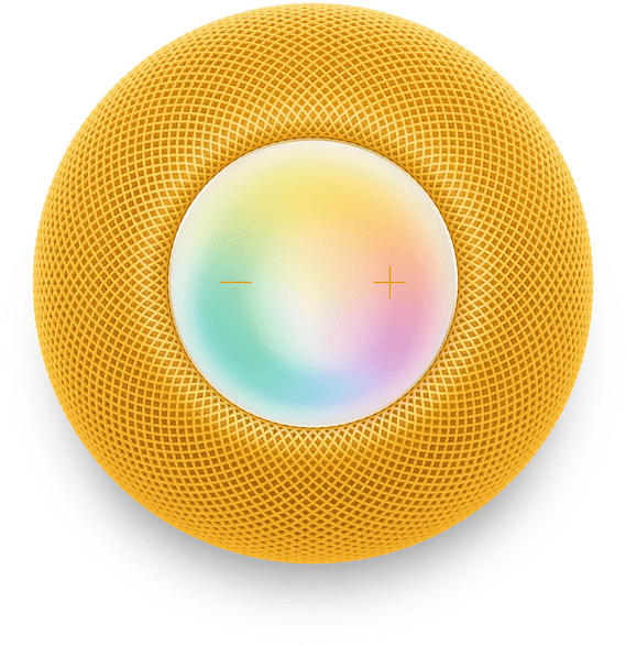 Apple HomePod mini, gelb; Streaming Lautsprecher