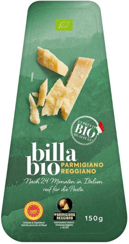 BILLA Bio Parmigiano Reggiano