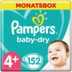 OTTO'S Pampers Baby-Dry Taille 4+ box mensuel, 152 couches -