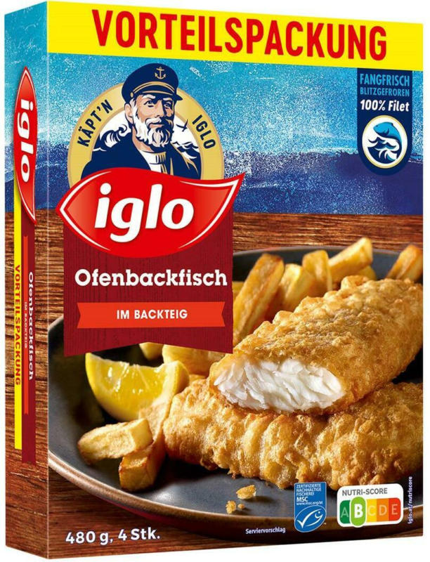 Iglo Ofenbackfisch Vorteilspackung