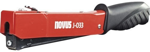 Novus Hammertacker J-033 robuster Schlagtacker für Flachdrahtklammern 6 - 10 mm