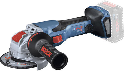 Akku-Winkelschleifer BITURBO mit X-LOCK Bosch Professional GWX 18V-15 C inkl. Zusatzhandgriff Vibration Control und L-BOXX 136 ohne Akku und ohne Ladegerät