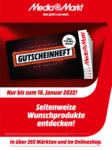 Media Markt Gutscheinheft - bis 09.01.2022