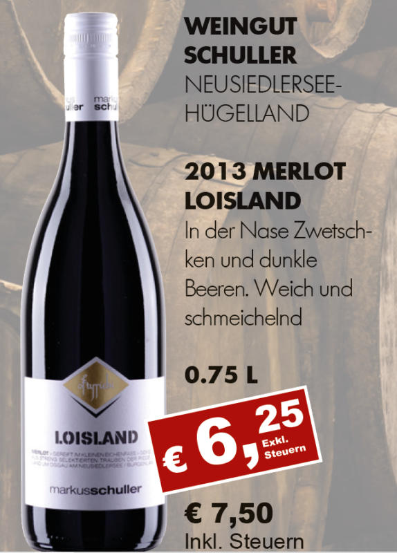 2013 Merlot Loisland