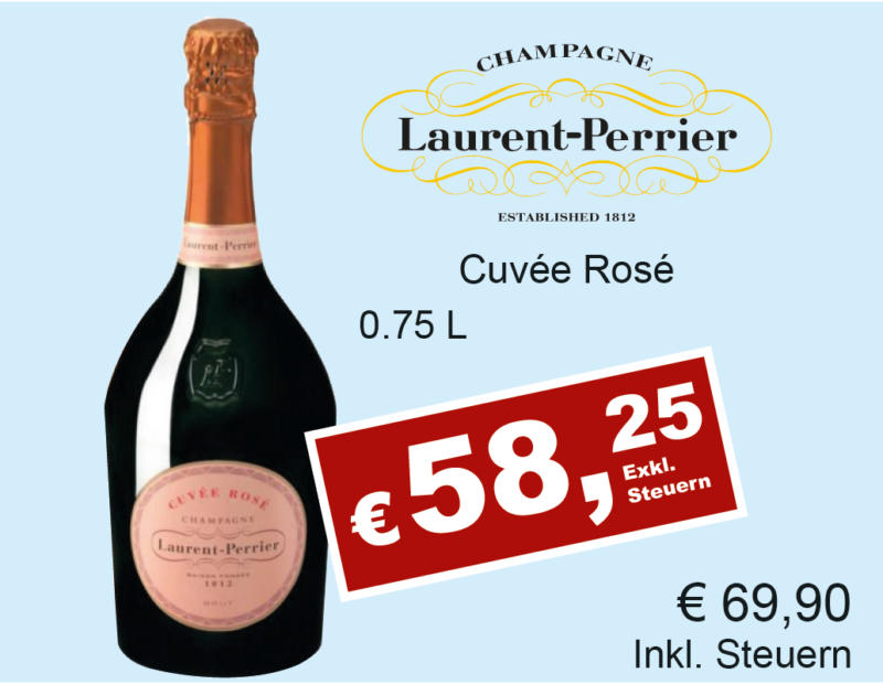 Laurent Perrier Cuvee Rose