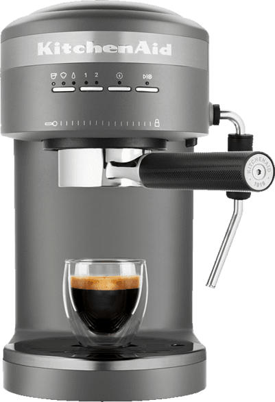 Kitchen Aid 5 KES 6403EDG Espressomaschine Artisan Grau