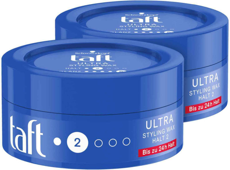 Taft Cire pour cheveux Ultra Wax Structure 2 x 75 ml -