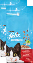 Croquettes pour chats Felix, assorties: Volaille, Viande, 2 x 2 kg