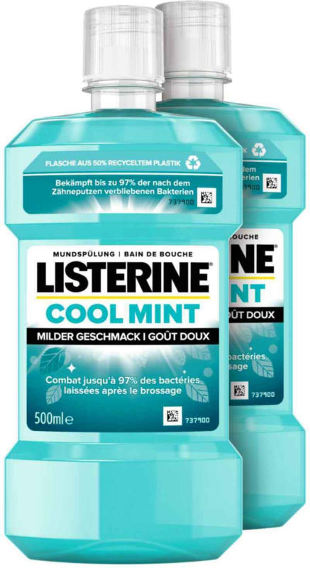 Listerine Coolmint Mild Duo 2 x 500 ml -