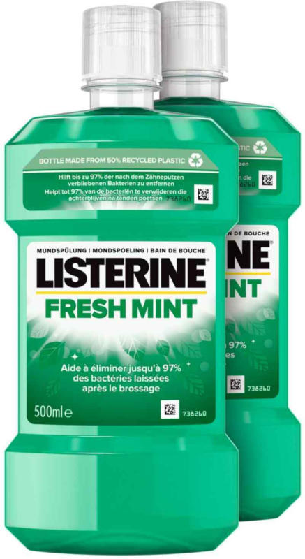 Listerine Mundspülung Freshmint 2 x 500 ml -