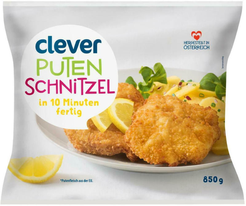 Clever Putenschnitzel paniert
