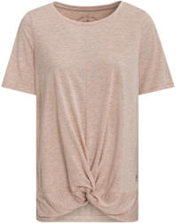 Damen Yoga-T-Shirt mit Knotendetail