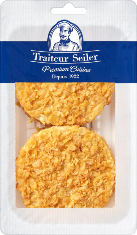 Traiteur Seiler Crispy Chicken Burger Curry, Brésil, 4 pièces, 360 g