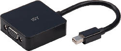 ISY Adapter IAD-1004 Mini Displayport auf VGA, FHD/60Hz, Schwarz