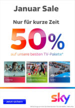 Pointers Coffee+More SKY: 50% auf unsere besten TV-Pakete - bis 31.01.2022