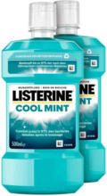 OTTO'S Listerine lavage de bouche Coolmint 2 x 500 ml -