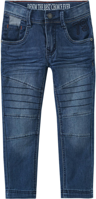 Jungen Slim-Jeans mit Ziernähten