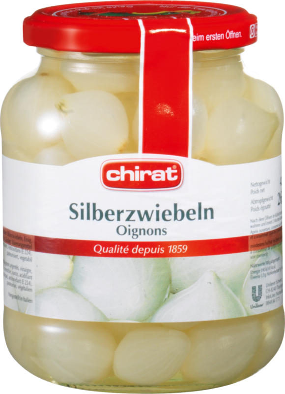 Chirat Silberzwiebeln, 2 x 265 g