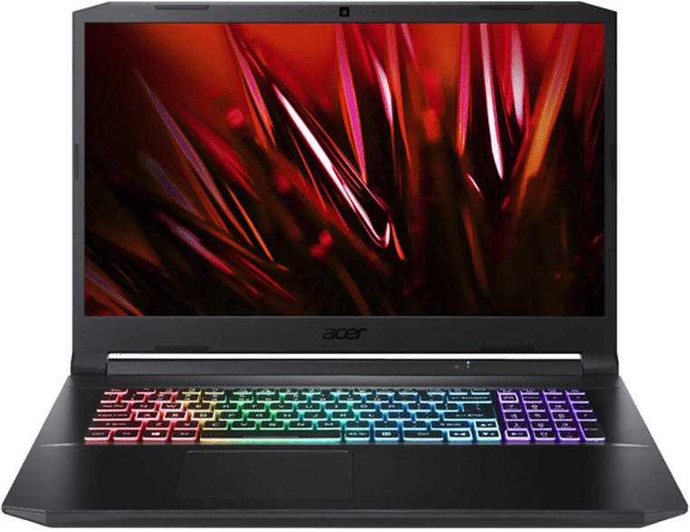 Acer Gaming Notebook Nitro 5 AN517-41-R0HZ, R7-5800H, 16GB, 1TB, RTX 3070, 17.3 Zoll FHD 144Hz, Schwarz