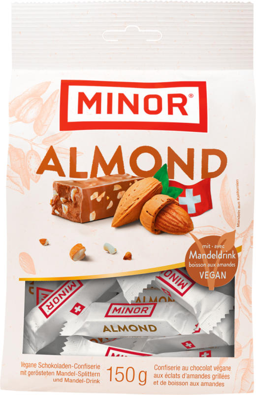 Almond vegan Minor , 150 g