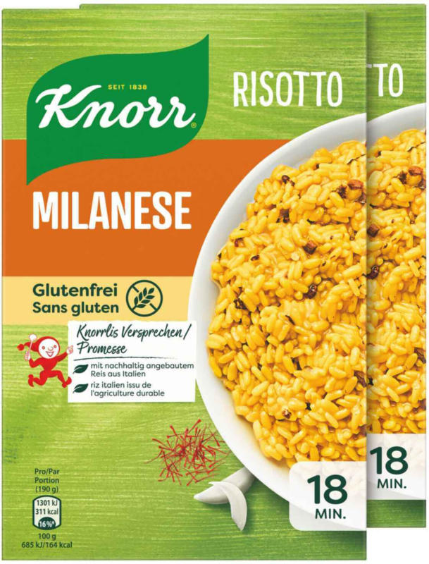 Knorr Risotto Milanese 2 x 250 g -
