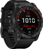 MediaMarkt GARMIN fēnix 7X Solar - Smartwatch con GPS (127-210 mm, Silicone, Nero/grigio ardesia)