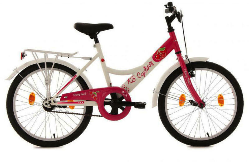 KS-Cycling Kinderrad Mädchenfahrrad Cherry Heart 620K pink ca. 20 Zoll