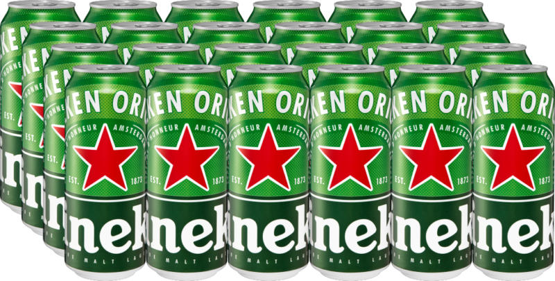 Birra Premium Heineken, 24 x 50 cl