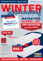 Bettenwelt Schülken Bettenwelt Schülken: Betten Spezial - Winterschlussverkauf - bis 27.02.2022