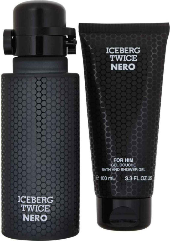 Iceberg Twice Nero Cofanetto, 2 pezzi -