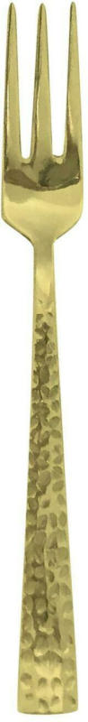 Kuchengabel in Gold