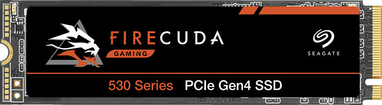Seagate 2TB Festplatte FireCuda 530, M.2 PCIe Gen4 ×4 NVMe 1.4, Bis 7.300 MB/s, Rescue Service