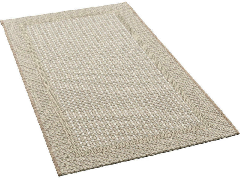 Flachwebteppich Grace beige B/L: ca. 80x150 cm