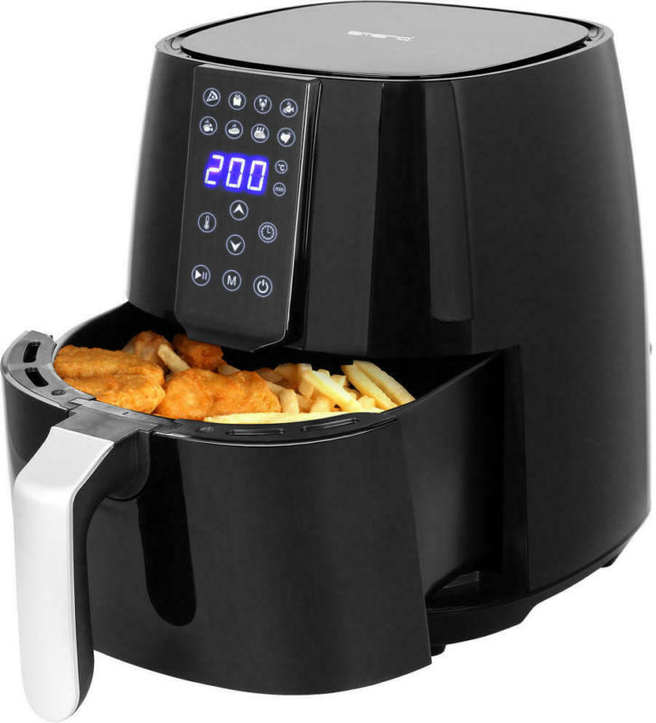 Emerio Heißluftfritteuse AF126668 schwarz Kunststoff B/H/T ca. 31
