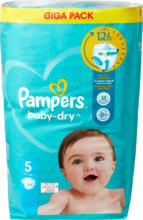 Denner Pampers Baby Dry , Misura 5, Junior,-16 kg, 108 pezzi - al 30.05.2022