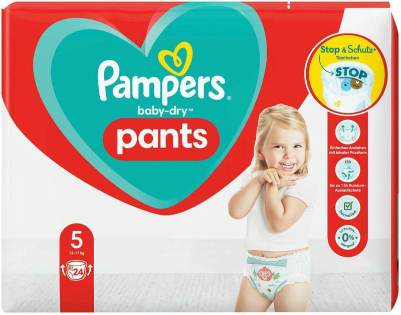 Pampers Baby Dry Pants Gr. 5 Windeln