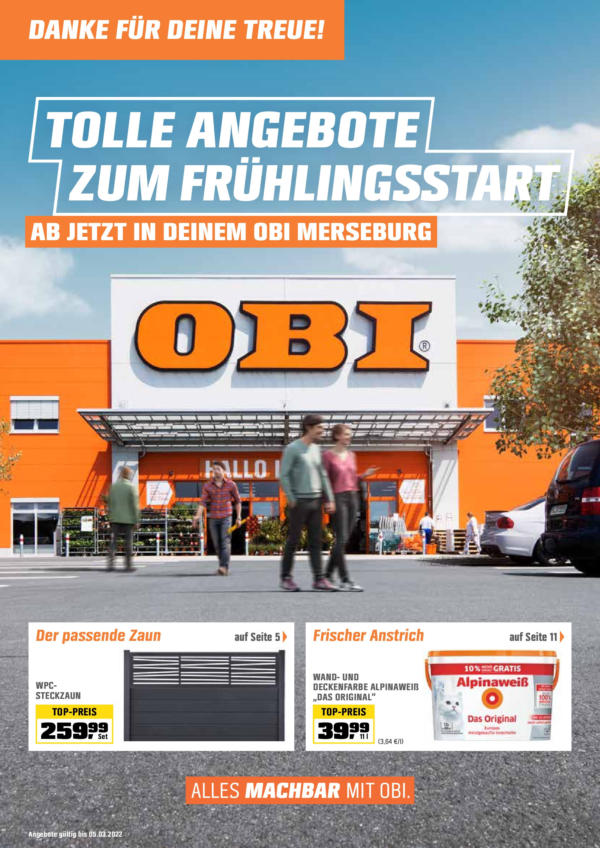 OBI ⭐ Alle Prospekte in Hamm online Handelsangebote