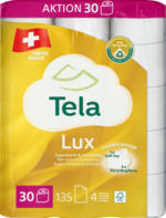 Tela Lux Toilettenpapier , 4-lagig, 30 x 135 Blatt
