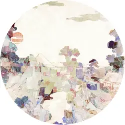 Fototapete 125/125 cm