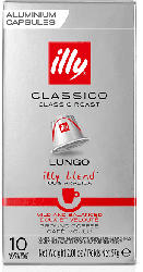 Illy Kaffeekapsel Classico Lungo (10 Stk., Kompatibles System: Nespresso); Kaffeekapseln (für Nespresso®) 10 Stück