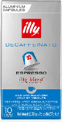 Illy Kaffeekapsel Decaffeinato (10 Stk., Kompatibles System: Nespresso); Kaffeekapseln (für Nespresso®) 10 Stück