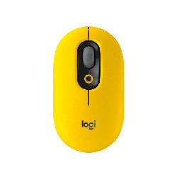 Logitech POP Maus, Bluetooth/USB, 4000dpi, Blast Yellow