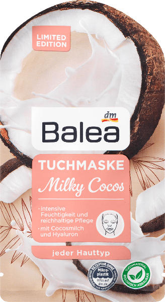 Balea Tuchmaske Milky Cocos