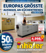 Möbel Inhofer Möbel Inhofer: Europas größte Auswahl an Küchentrends - bis 29.03.2022