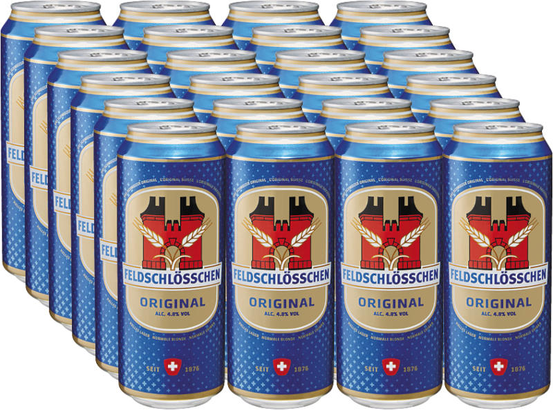 Birra Original Feldschlösschen, 24 x 50 cl