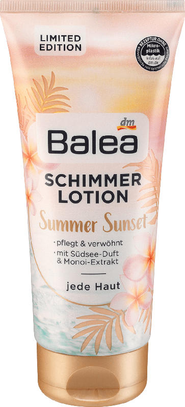 Balea Summer Sunset Schimmer Lotion