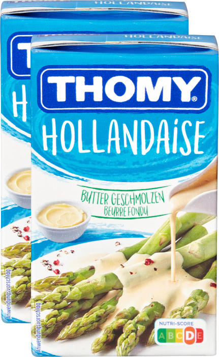 Thomy Sauce Hollandaise, 2 x 250 ml